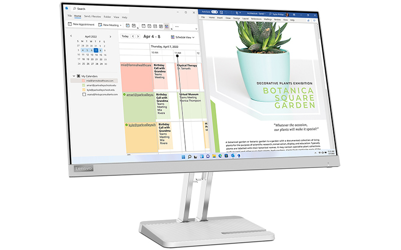 Lenovo 23 8 led l24e 40 ecran pc ldlc mus ericorde